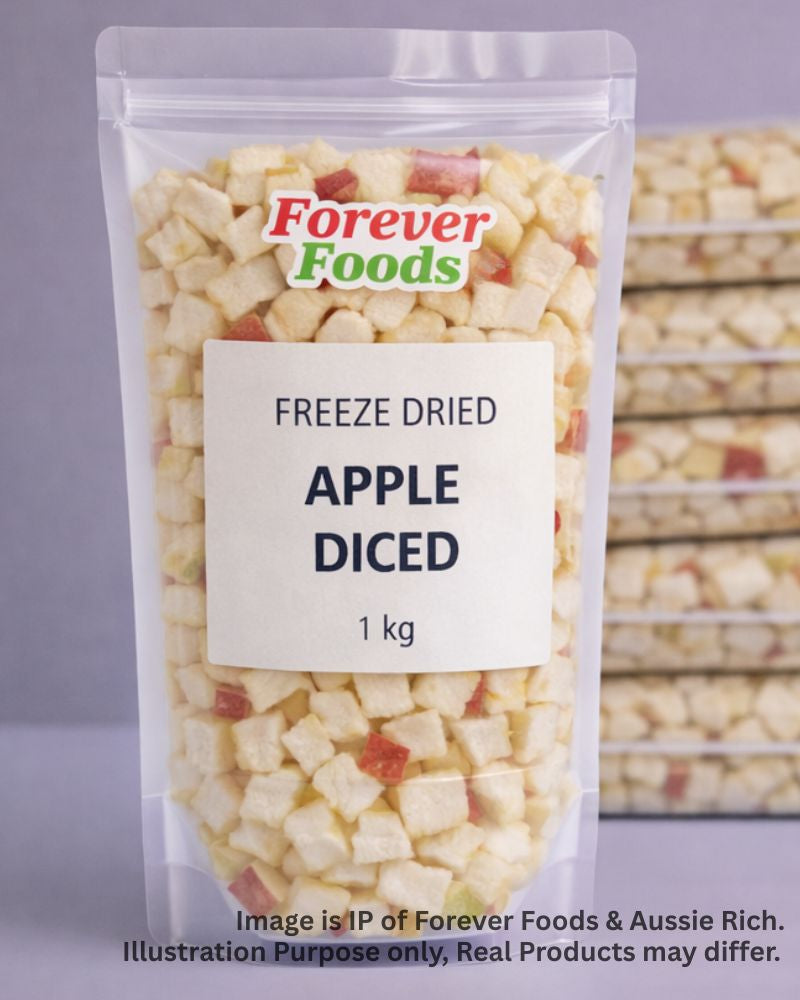 Freeze Dried Apple Diced Bulk Wholesale