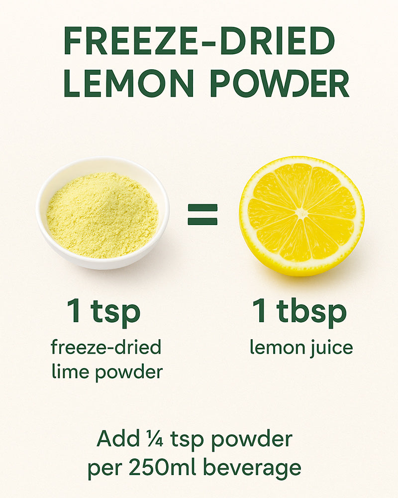 Lemon Powder - Freeze Dried