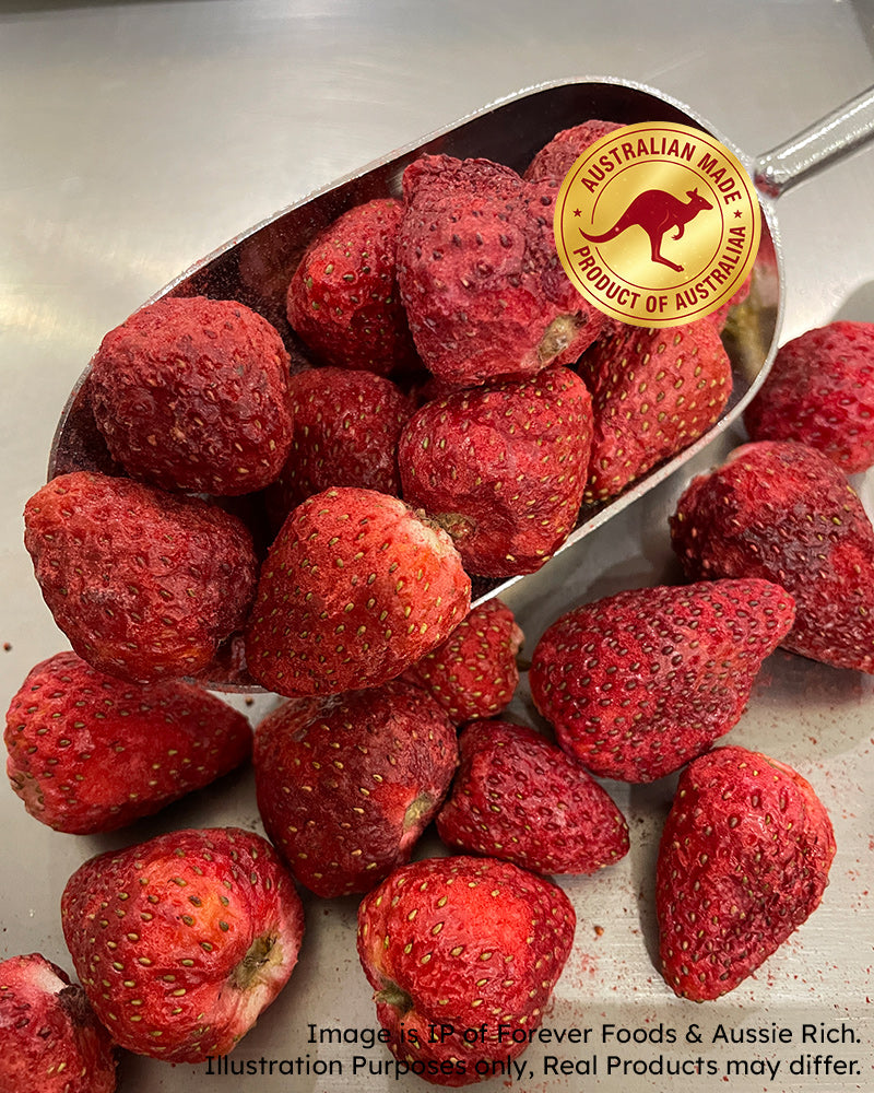 Strawberries - Diced - Freeze Dried