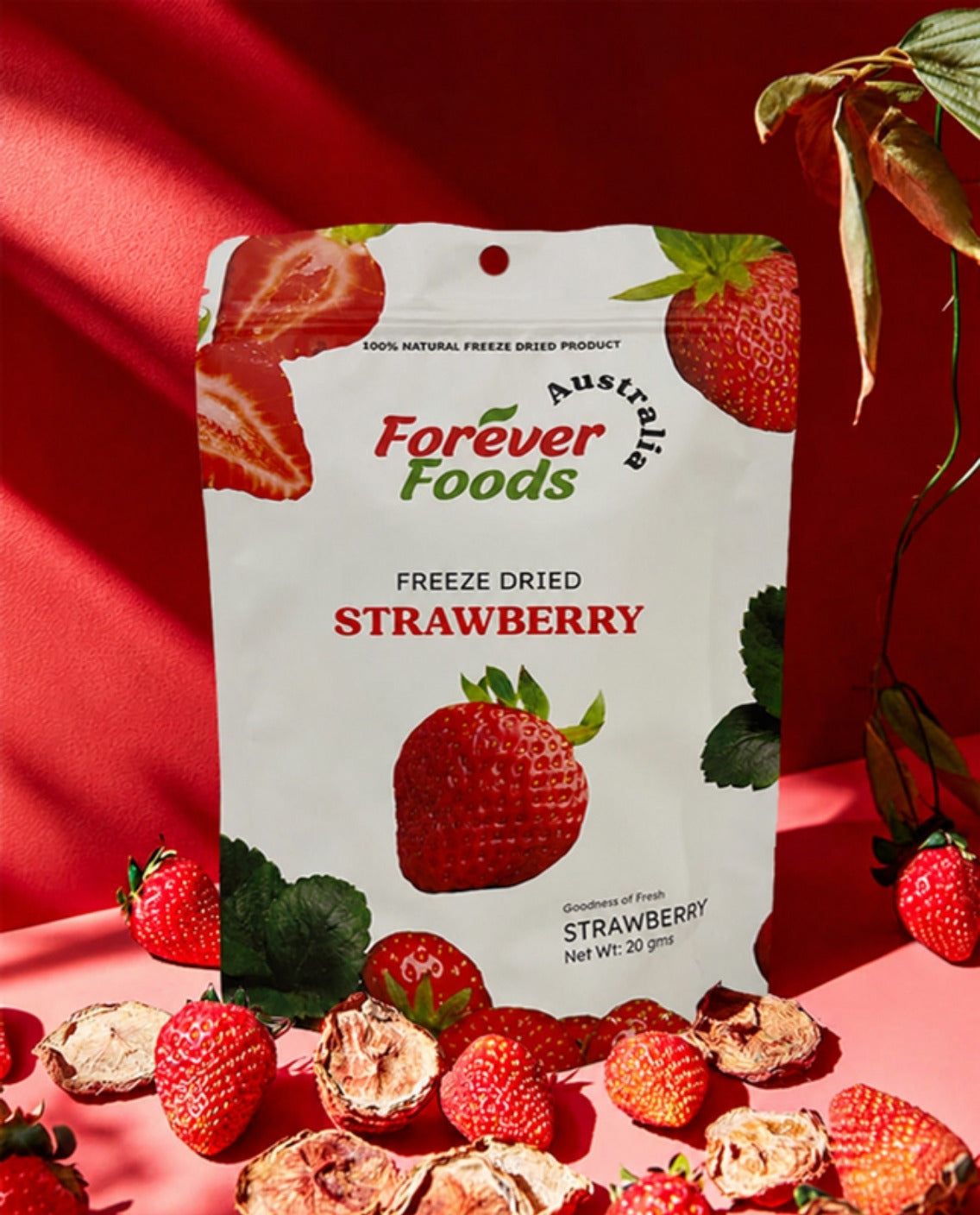 Freeze Dried Strawberries - Forever Foods
