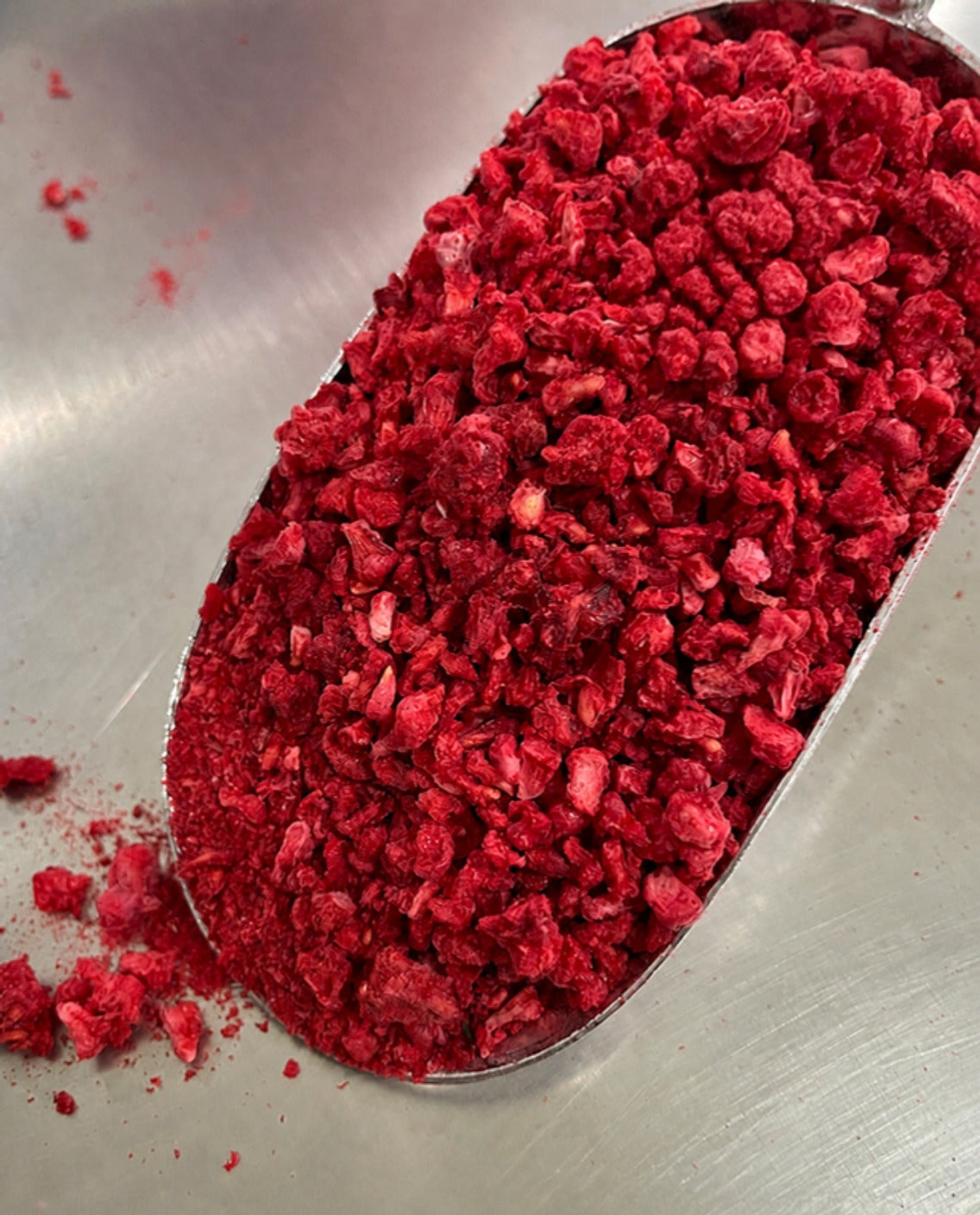 Raspberries Diced - Freeze Dried - Forever Foods