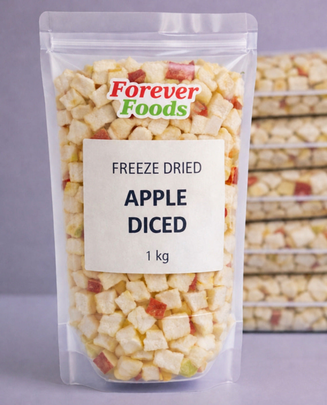 Apple Diced - Freeze Dried - Forever Foods