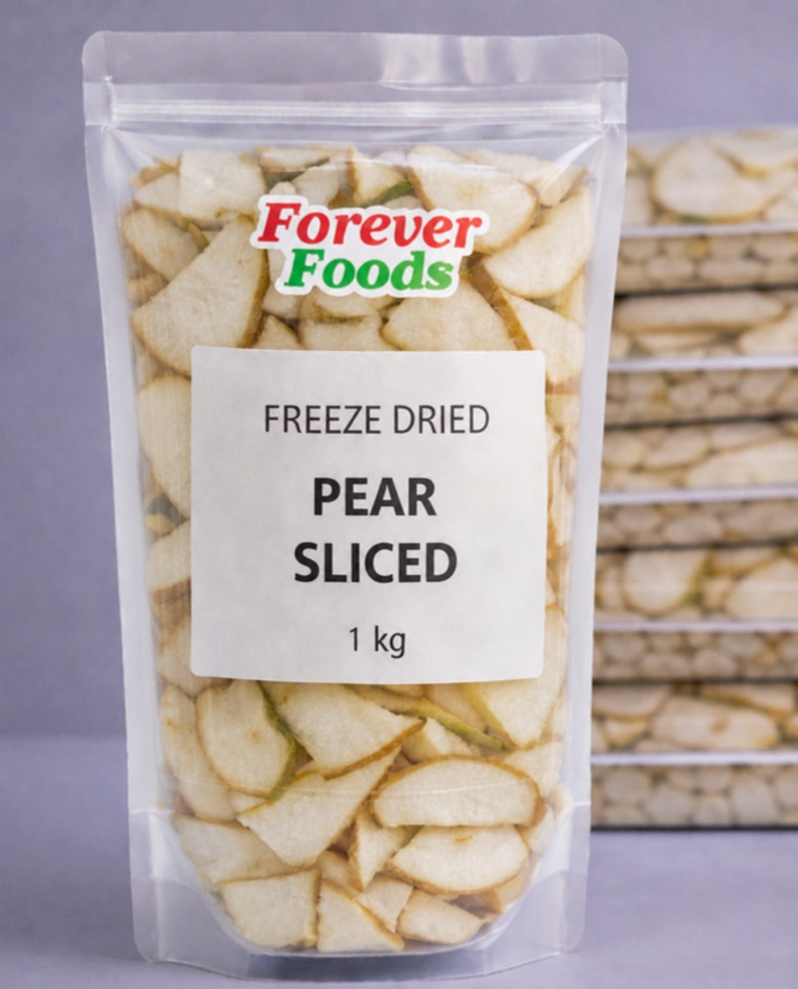 Pear Sliced - Freeze Dried - Forever Foods