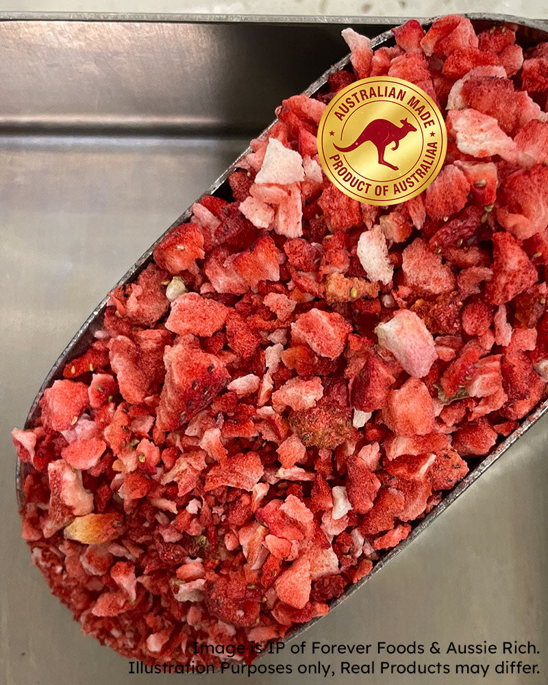 Strawberries - Diced - Freeze Dried
