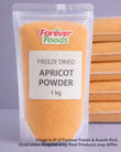Freeze Dried Apricot Powder Bulk and Wholesale