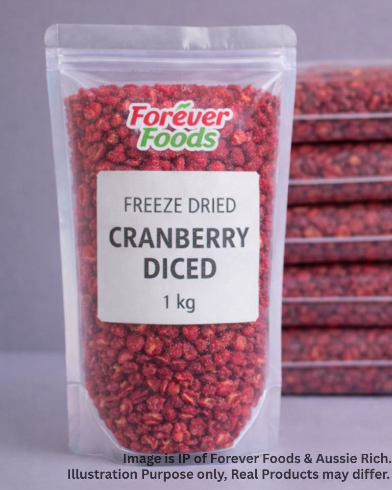 Freeze Dried Cranberry Diced for Bulk