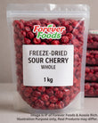 Bulk bag of Sour Cherry - whole and Freeze Dried