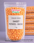 Freeze Dried Sweet potato diced