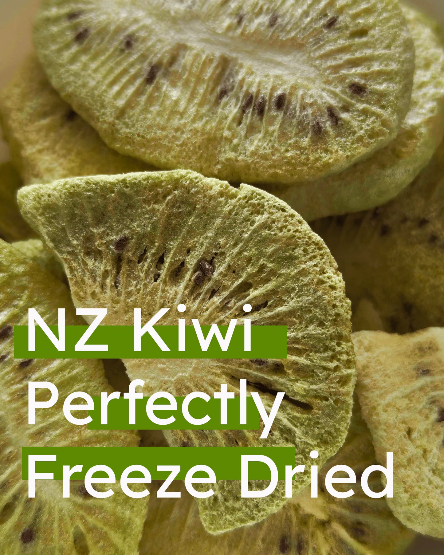 Freeze Dried Kiwi - Crisps