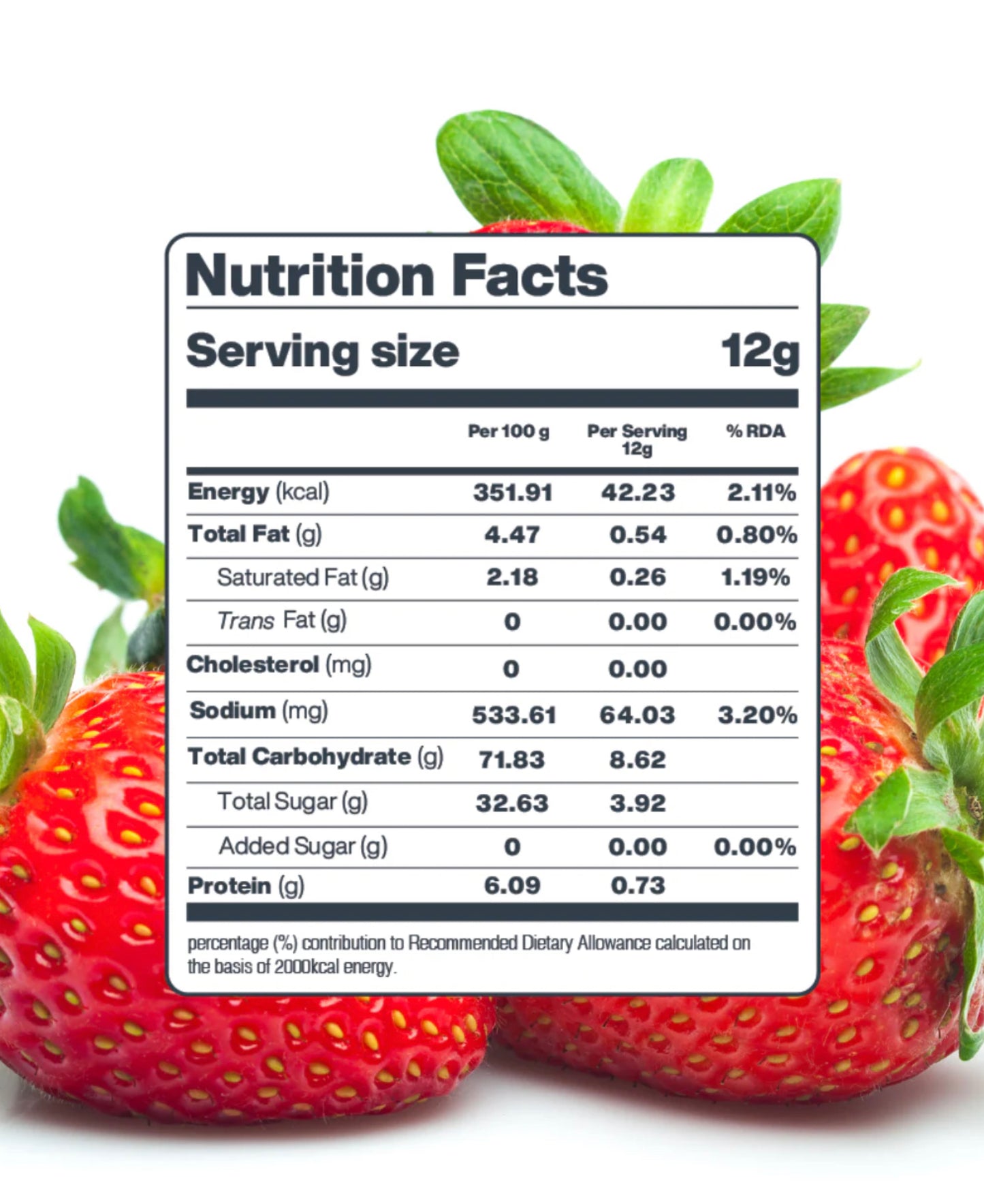 Freeze Dried Strawberries