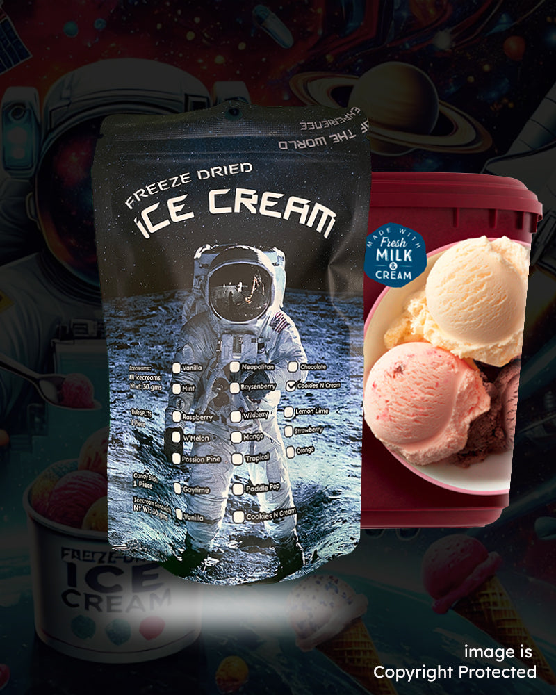 Freeze Dried Icecream - Neapolitan