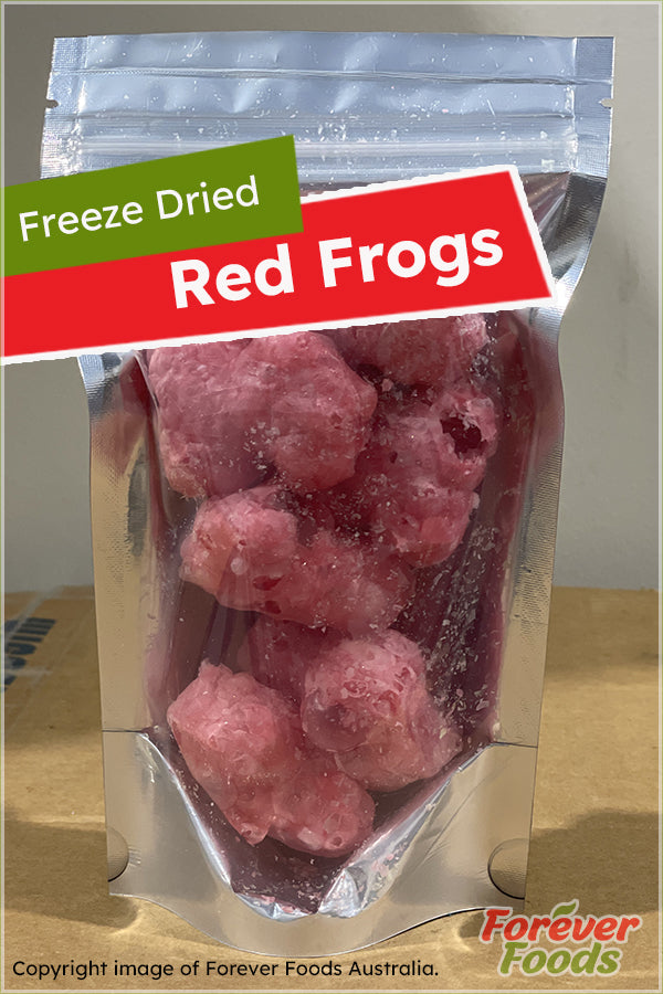 Freeze Dried Red Frogs