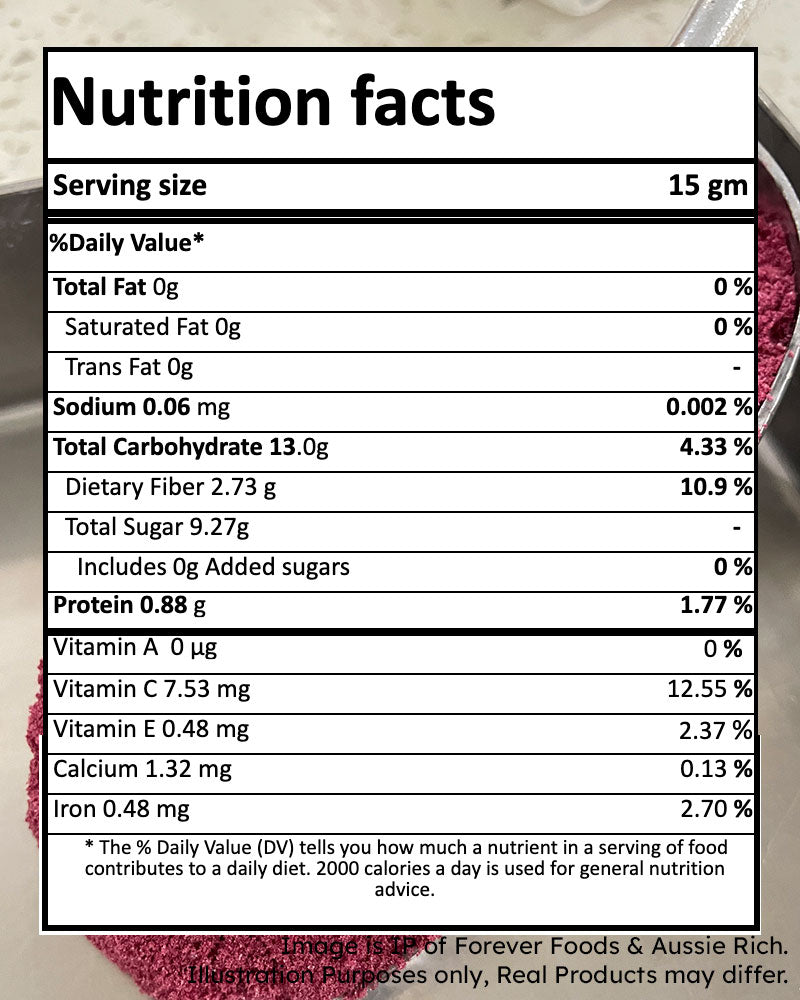 Pomegranate Powder - Freeze Dried