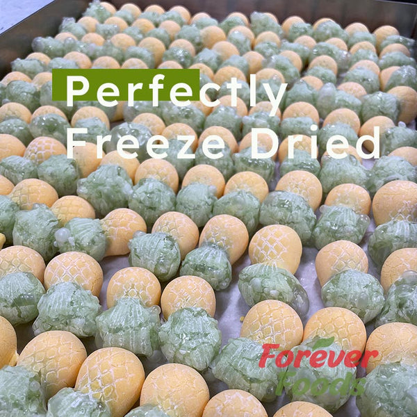 Freeze Dried Pineapple Lollies