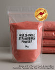 Freeze Dried Strawberry Powder in Bulk, Australian Made