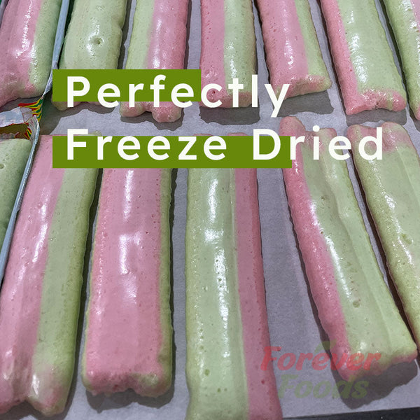 Box of 25 - Freeze Dried Wicked Fizzers - Watermelon (25 Pouches of 50g)